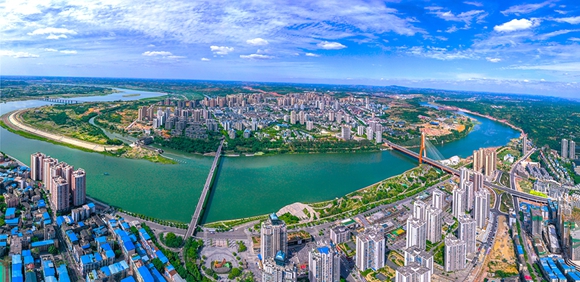 美丽潼南。通讯员 杨毅 摄