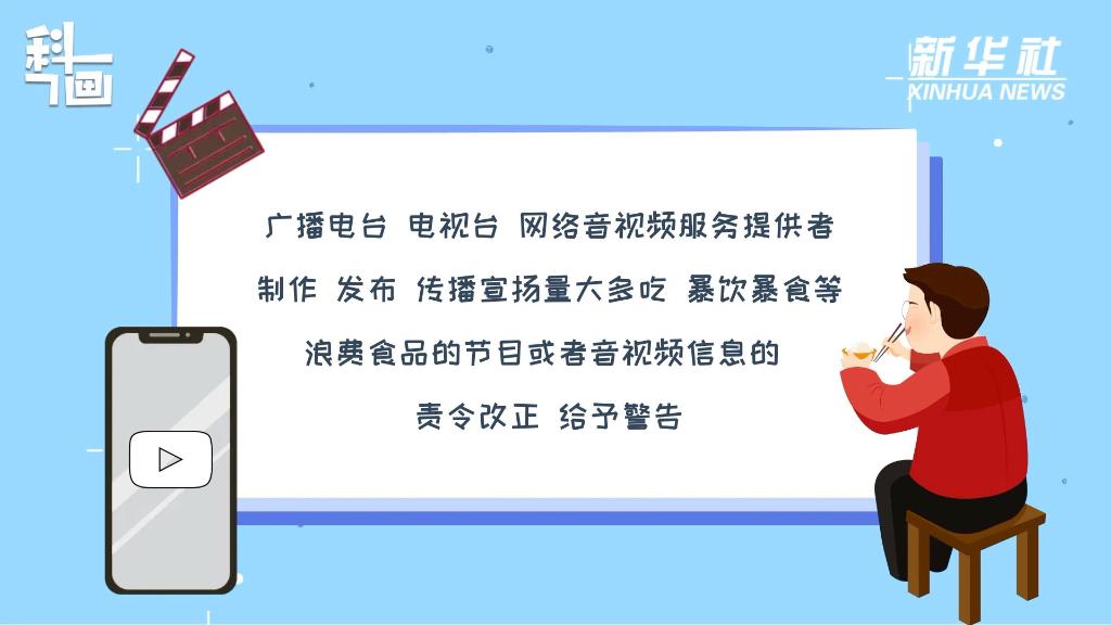 科画｜点餐浪费？暴食“吃播”？要罚！