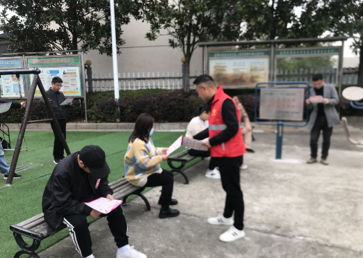 武陵区启明街道开展禁毒防艾宣传活动