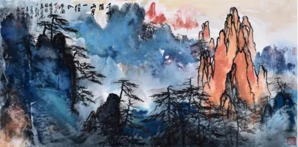 盛世华彩 耄耋之光——汪易扬国画艺术展在京隆重开幕