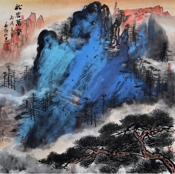 盛世华彩 耄耋之光——汪易扬国画艺术展在京隆重开幕