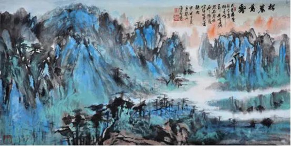 盛世华彩 耄耋之光——汪易扬国画艺术展在京隆重开幕