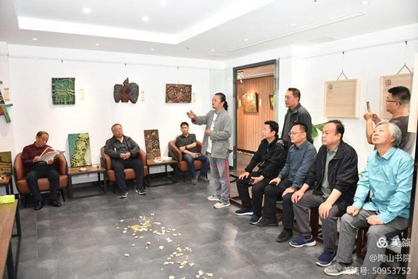 刻客堂（邯郸）画廊启动暨邯郸市第三届书法刻字展销季开幕