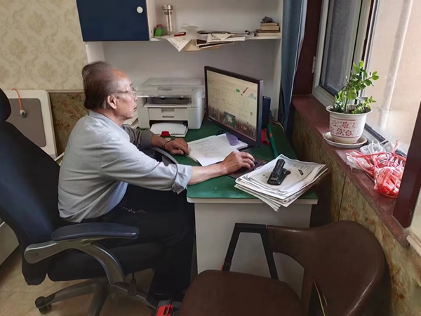 河北邯郸磁县:老党员靳朝全  发挥余热践行初心