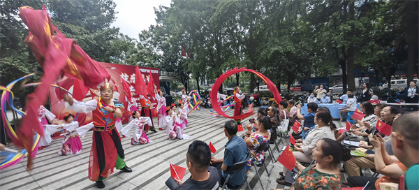 鼓楼社区庆华诞，盛世欢歌迎国庆