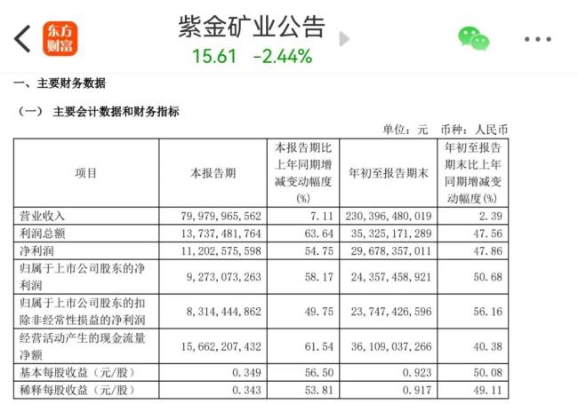 4000亿矿业巨头回应“被掠走3吨黄金”：打洞进入，很难统计…