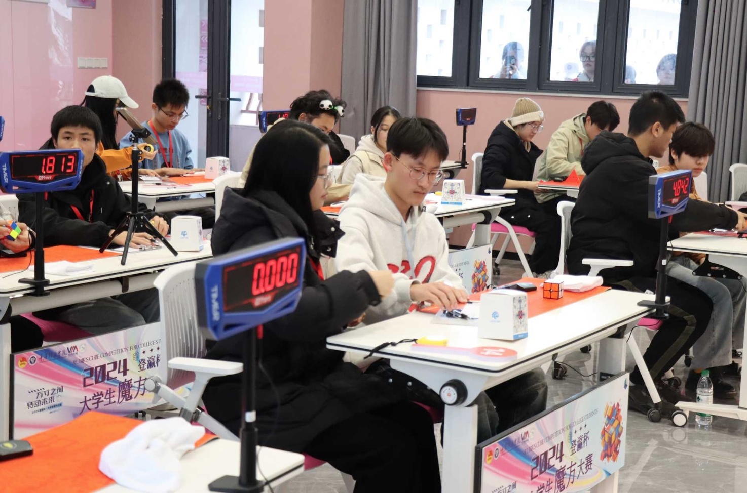 比赛现场。（重庆移通学院供图）