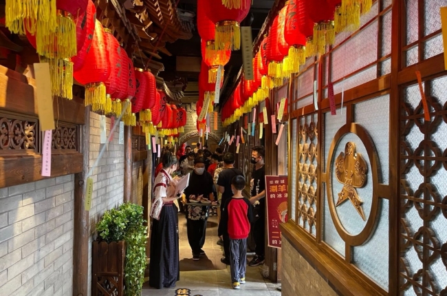 图片来源：北京局气餐厅官方微博