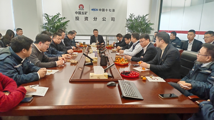 中国十七冶投资分公司组织开展新春茶话会暨迎新年活动