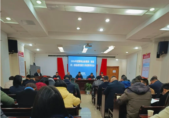 湘潭市国资委开展国有企业党委书记抓基层党建工作述职评议