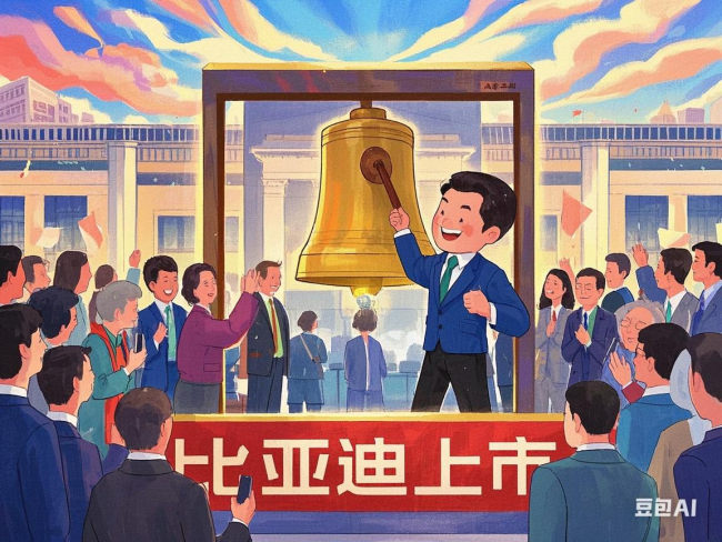 比亚迪创始人夏佐全要去港交所敲钟了！