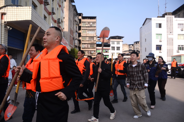 广安市邻水县丰禾镇开展防汛应急演练筑牢汛期安全防线