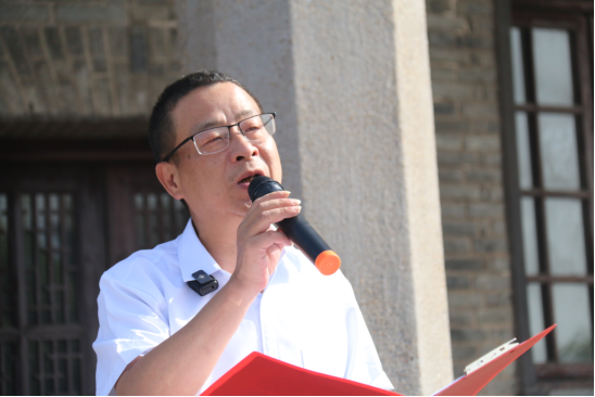 湘潭市雨湖区志愿者协会举行“红韵润心田，碧水映初心”党史宣传活动